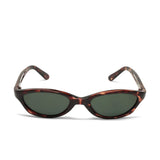 Oval Tortoise Sunglasses - Brown - Gift for friends