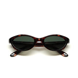 Oval Tortoise Sunglasses - Brown - Gift for friends